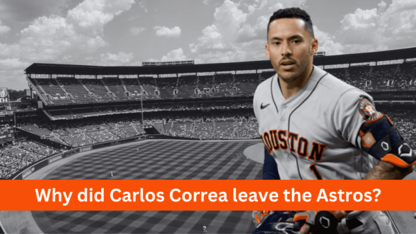 Why did Carlos Correa leave the Astros?